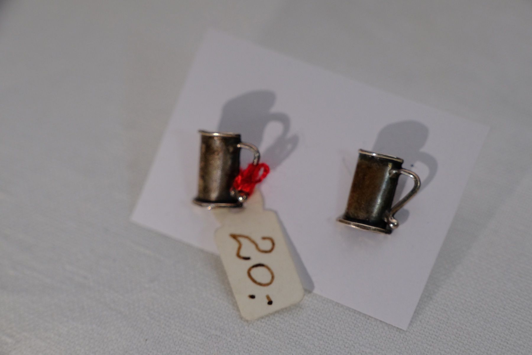 Orecchini pendenti & Orecchini a lobo: Silber 925 Ohrstecker/Anstecker - Sterling – Nuovo e nell'imballaggio originale da Fribourg venduto da Silver_Wat 1