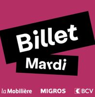 1-6 BILLETS / TICKETS / PALEO MARDI 21.07 DIENSTAG ADULTE