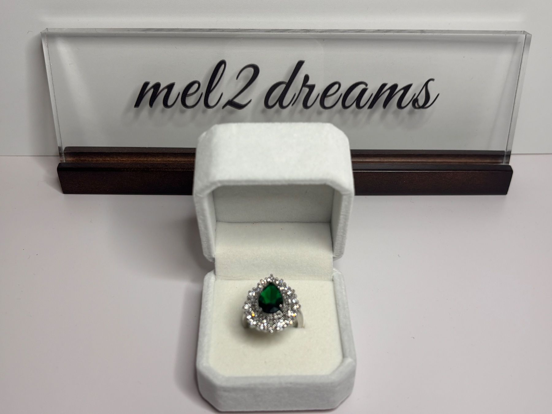 Anelli: Bague émeraude ✨ – Nuovo (secondo la descrizione) da Lausanne venduto da mel2dreams 3