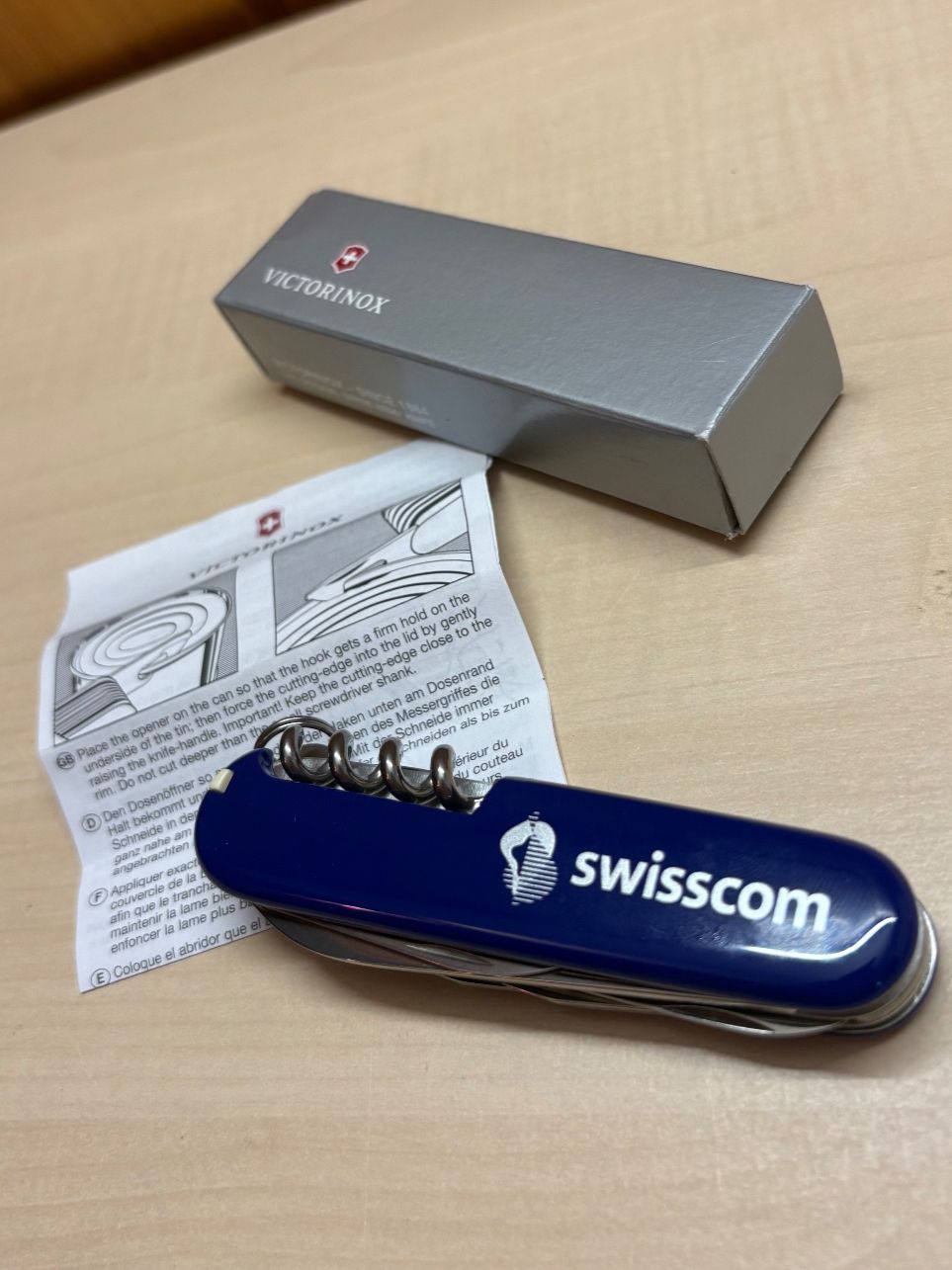 Victorinox Coltelli tascabile: Victorinox Sackmesser Climber / Swisscom – Nuovo e nell'imballaggio originale da Rümligen venduto da Sibill 6