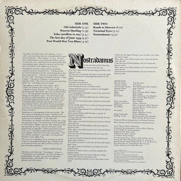 Dischi in vinile: Al Stewart – Nuovo (secondo la descrizione) da Aeschi SO venduto da Stones55 1