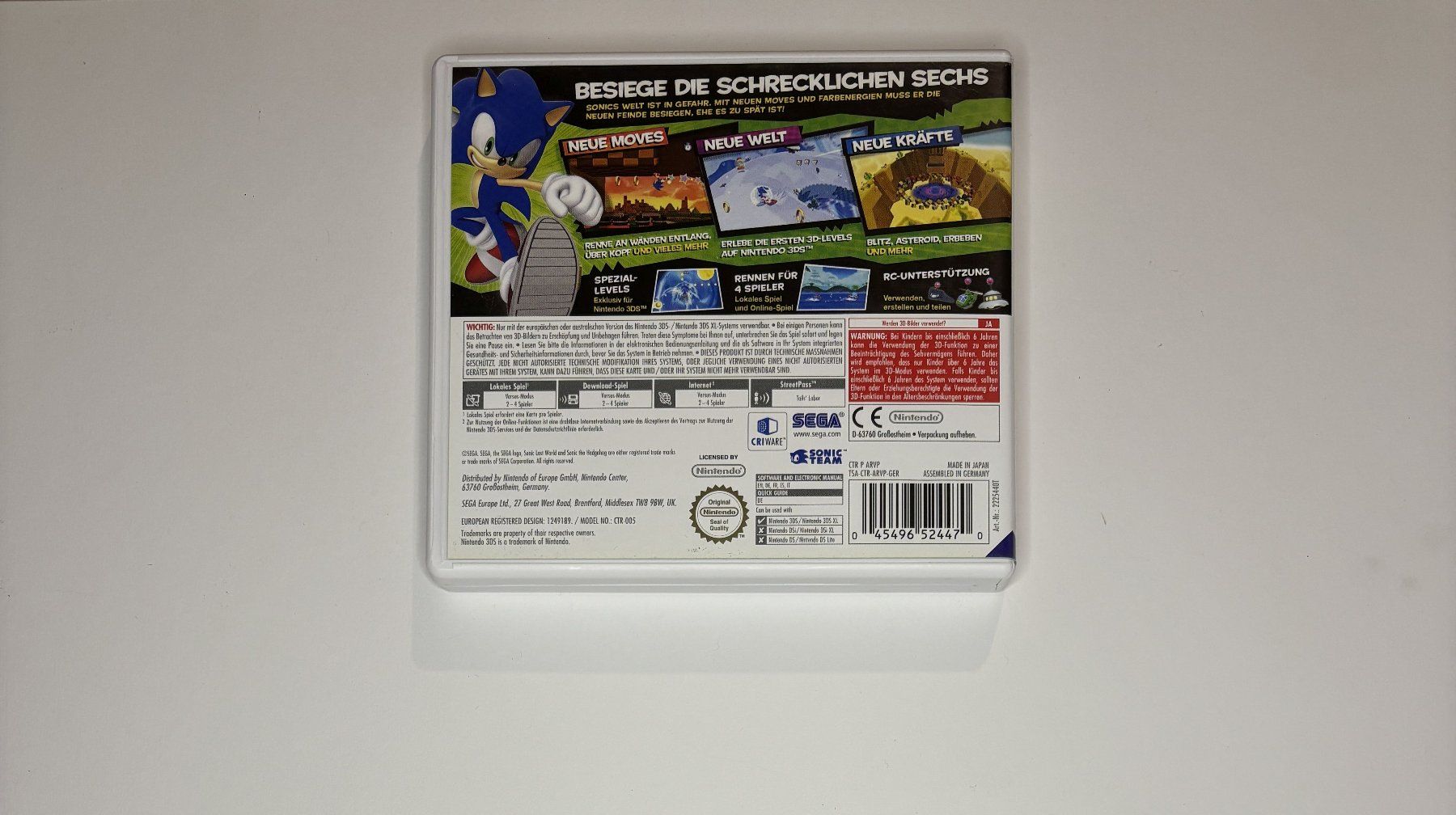 Giochi: 3DS - Sonic: Lost World – Usato da Allschwil venduto da Bullach 2