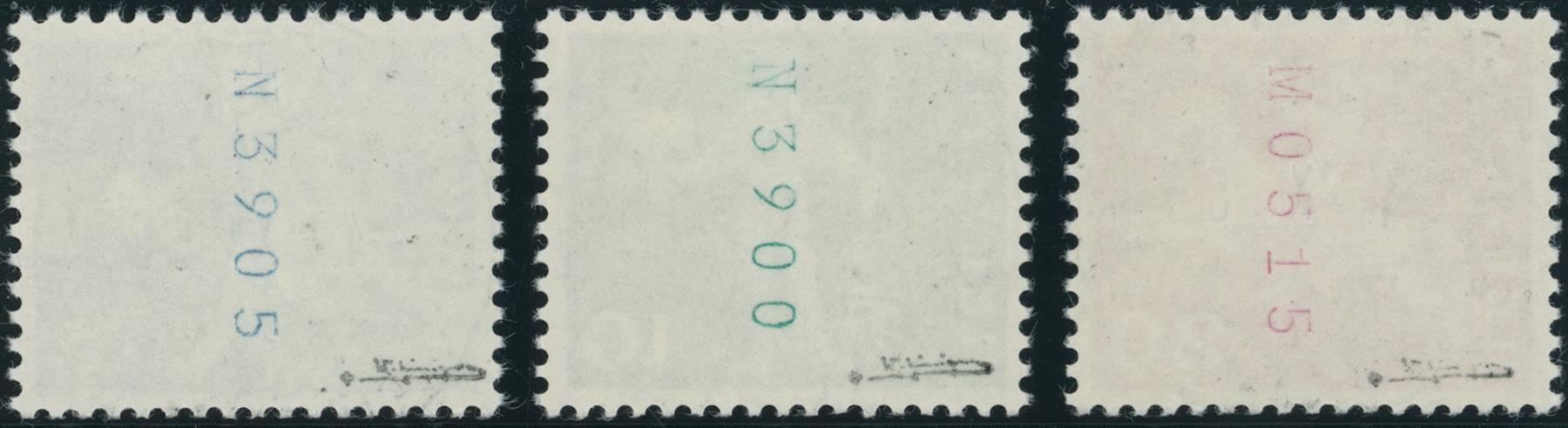 Tutti i francobolli: 1960 - Rollenmarken - ET Voll Stempel – Usato da Schindellegi venduto da leecollect 1
