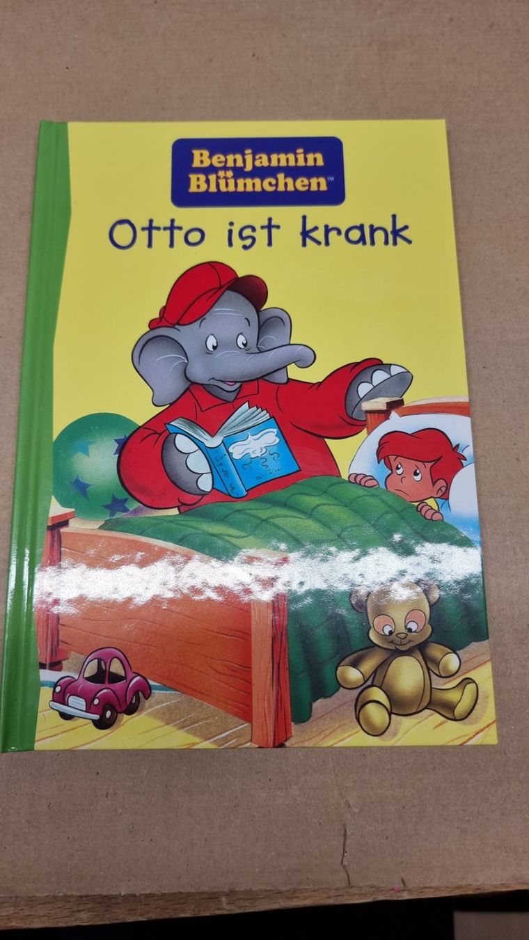 Libri: Kinderbuch Benjamin Blümchen - Otto ist Krank – Nuovo (secondo la descrizione) da Rebstein venduto da James-Dean