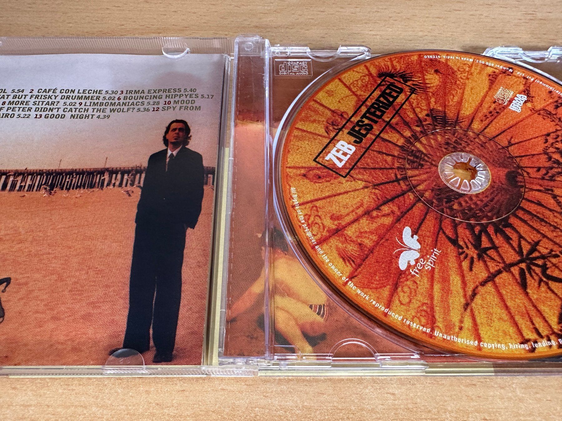 CD: Zeb – Jesterized – Usato da Rikon im Tösstal venduto da Alpenmutz 2