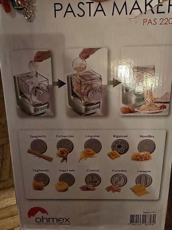 Elettrodomestici da cucina: A vendre machine à pâtes – Usato da Lausanne venduto da calin06 1