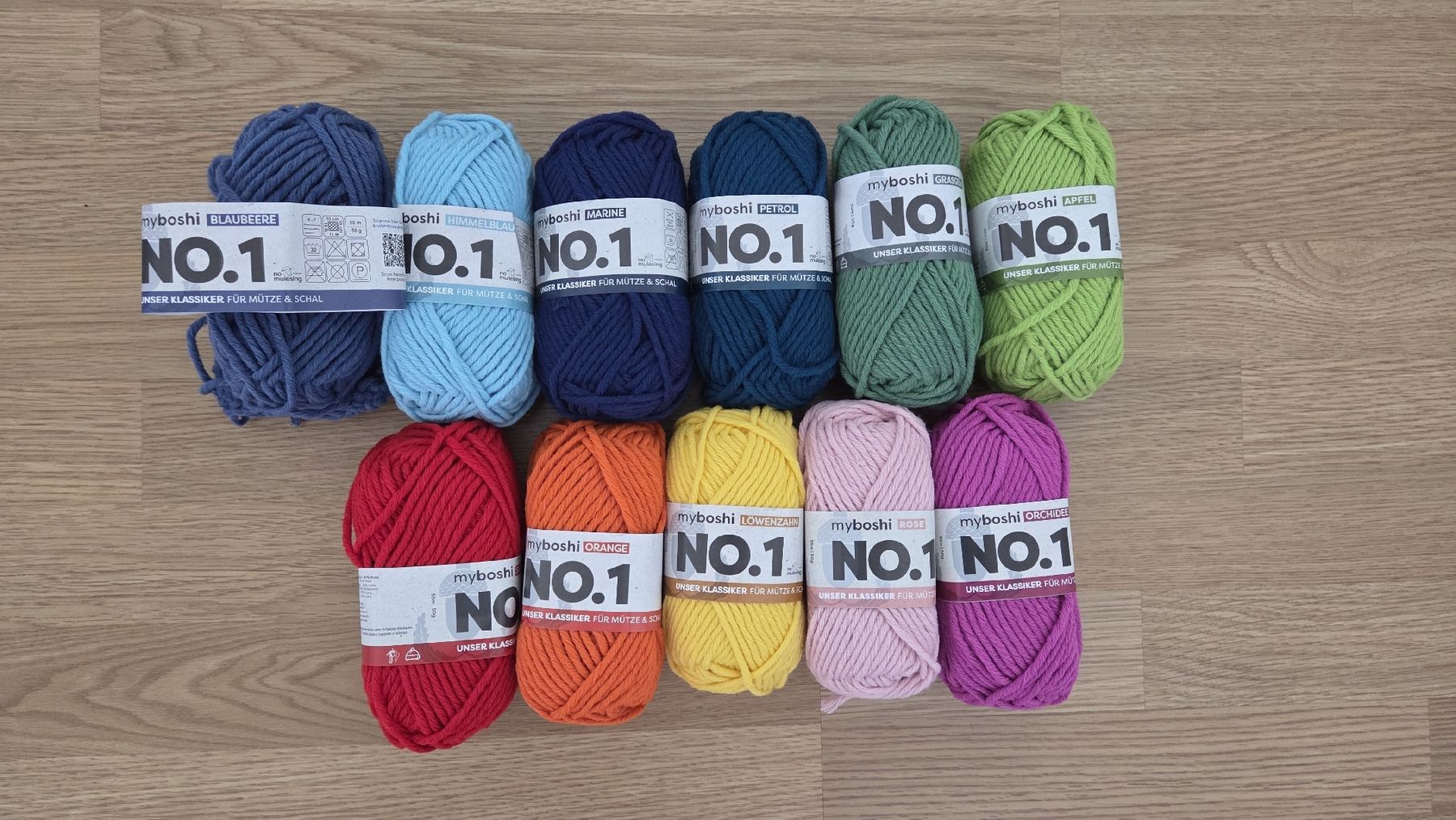 Lana: My boshi Wolle No 1 – Nuovo e nell'imballaggio originale da Siebnen venduto da Bdieti