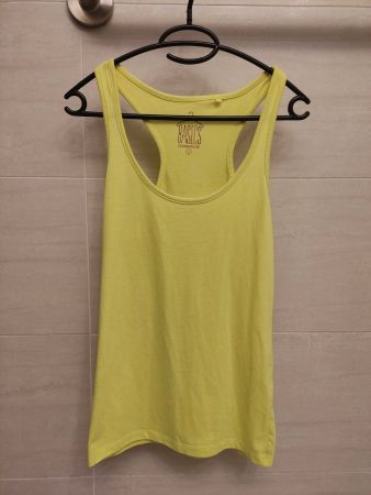 Neongelbes Tanktop von Clockhouse / Grösse L
