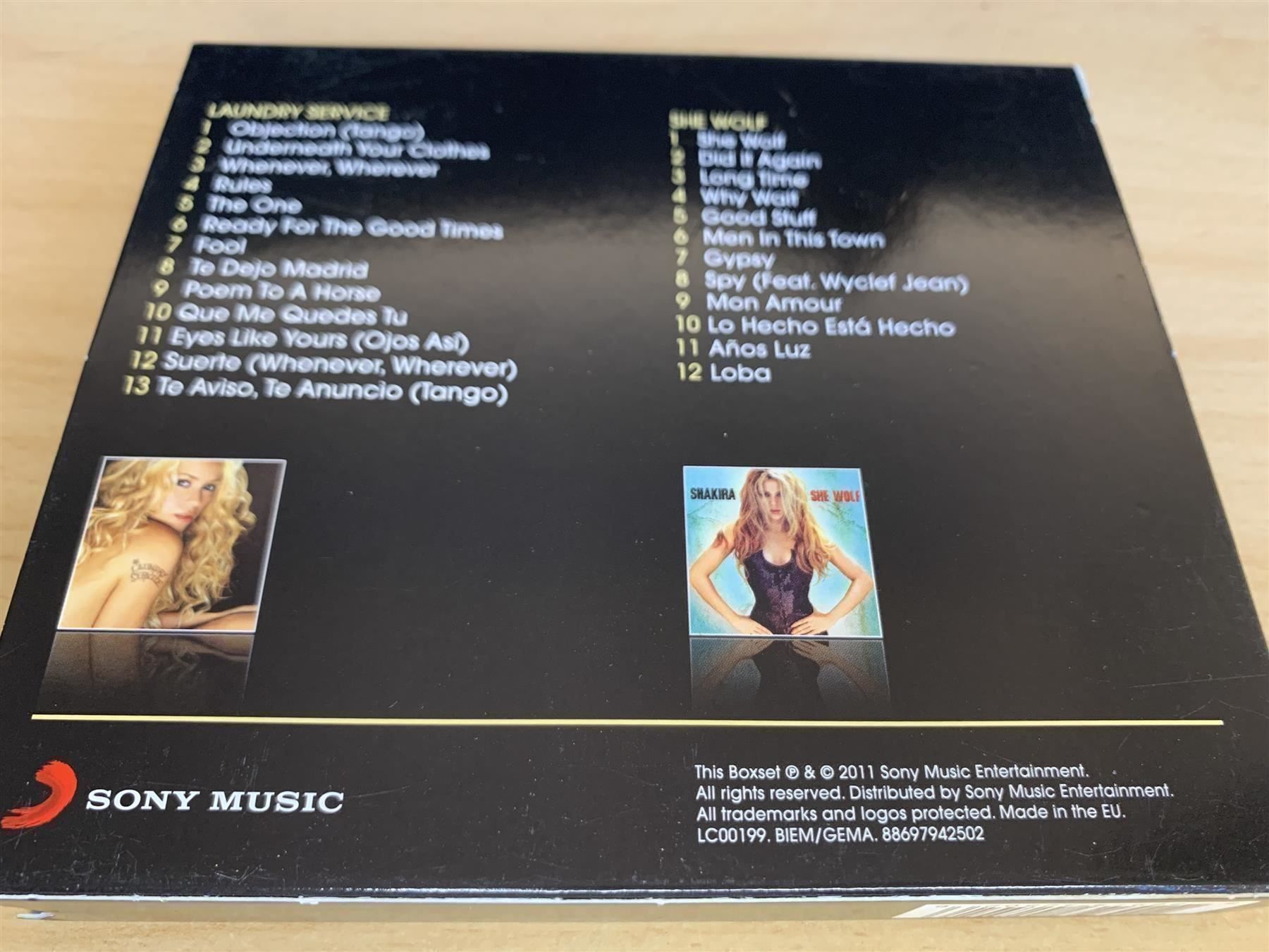 CDs: Shakira – Laundry Service / She Wolf - 2 CD – Gebraucht aus Rikon im Tösstal von Alpenmutz 1