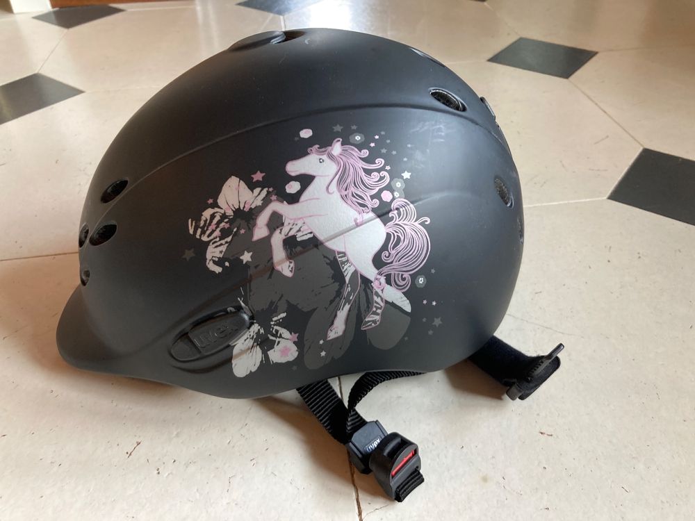 KICHOUSE Reithelm Für Mädchen - Leichter Verstellbarer Kinder-Reithelm