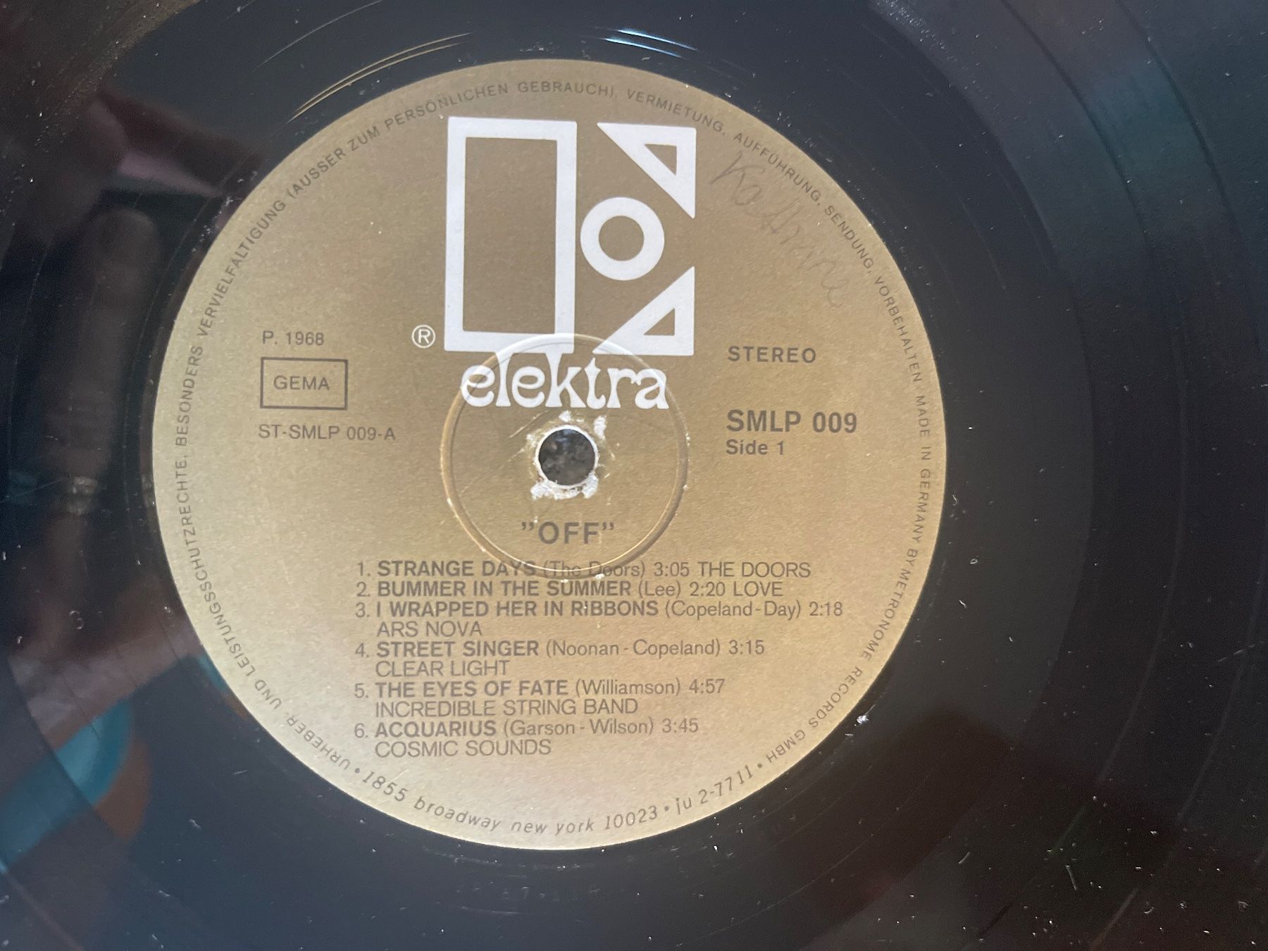 Dischi in vinile: A399/OFF - The Doors - Strange Days – Usato da Frutigen venduto da Philippe_jsp 2