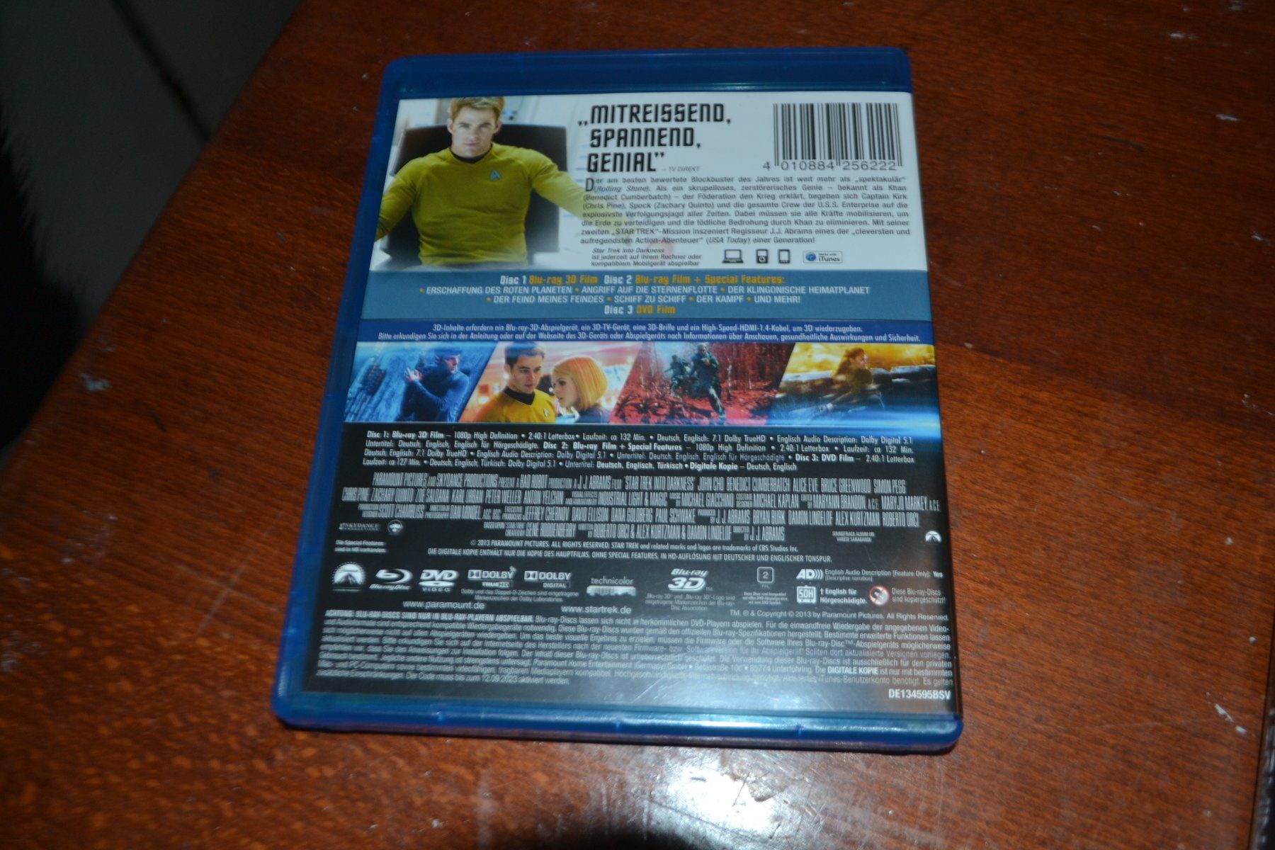 Tutti i DVDs: Star Trek into the Darkness in 3D – Usato da Laupen ZH venduto da chefdom 1
