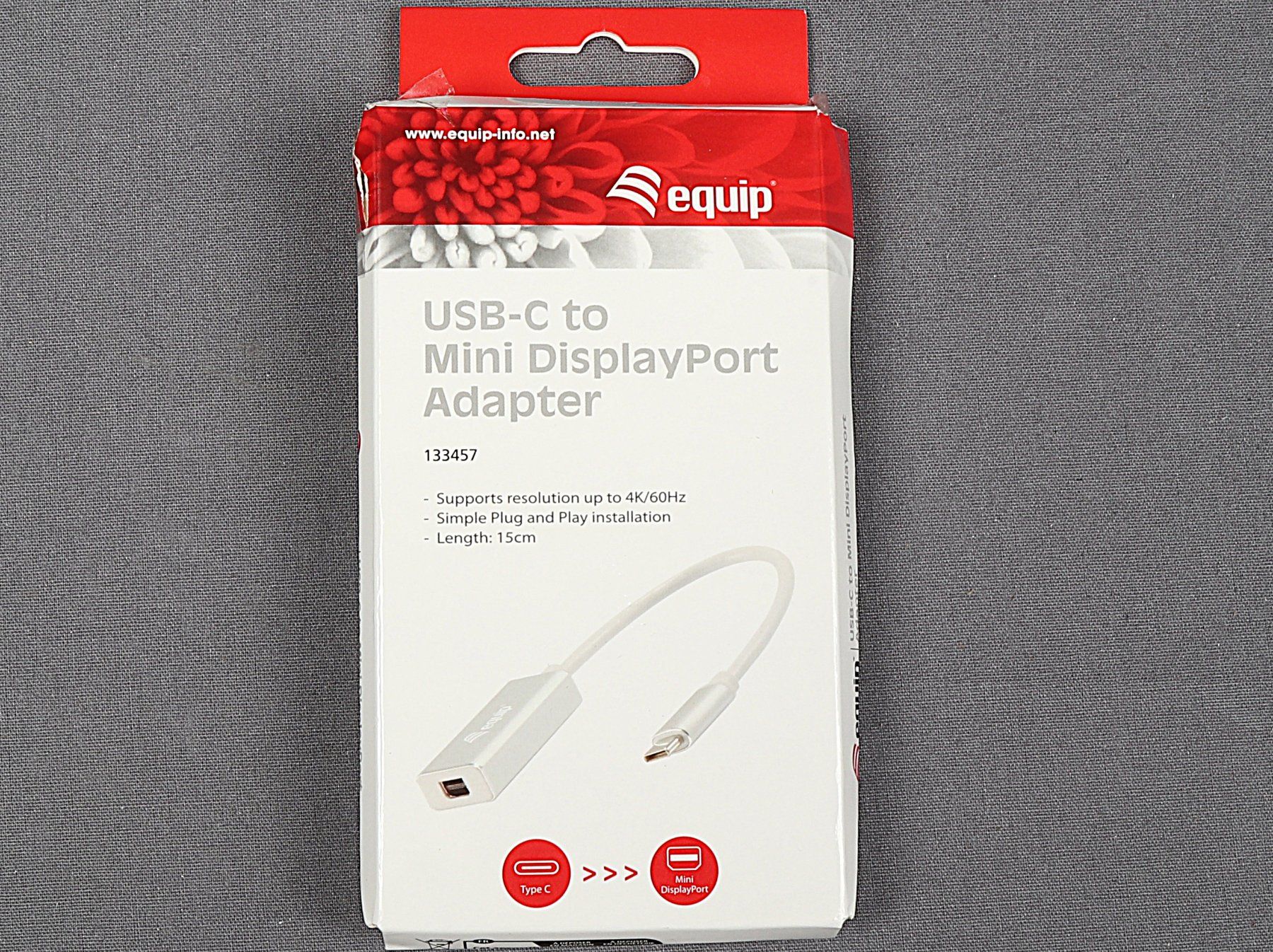 Lecteurs & Adaptateurs: EQUIP USB-C zu Mini DisplayPort Adapter – Neuf (Voir description) à Steinen par Restwert_Steinen 1