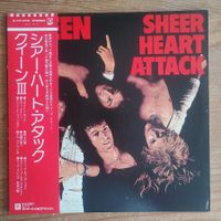Queen ‎– Sheer Heart Attack LP JAPAN-1975 REISSUE VG+++/VG+