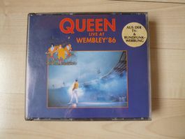 Doppel CD QUEEN  Live at WEMBLEY'86