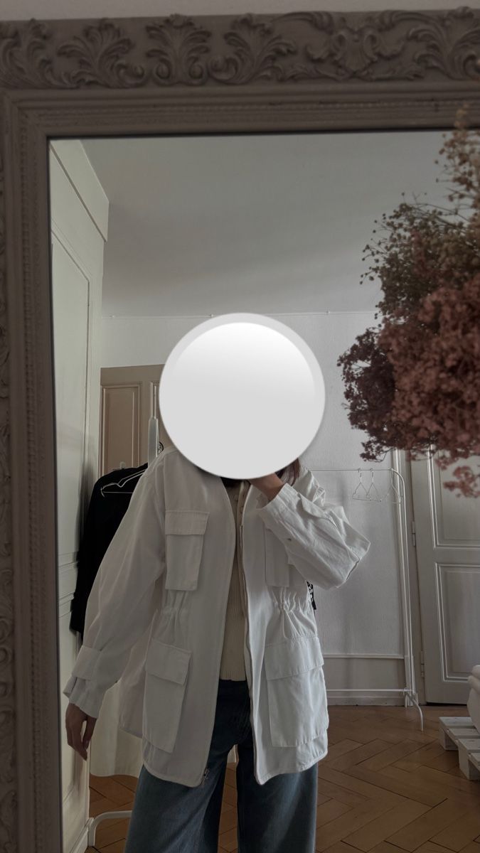Giacche: Weisse Übergangsjacke H&M Trend Collection – Nuovo (secondo la descrizione) da Schlieren venduto da Marjuk 1