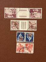 Lot de timbres Suisse Helvetia oblitérés divers sujets