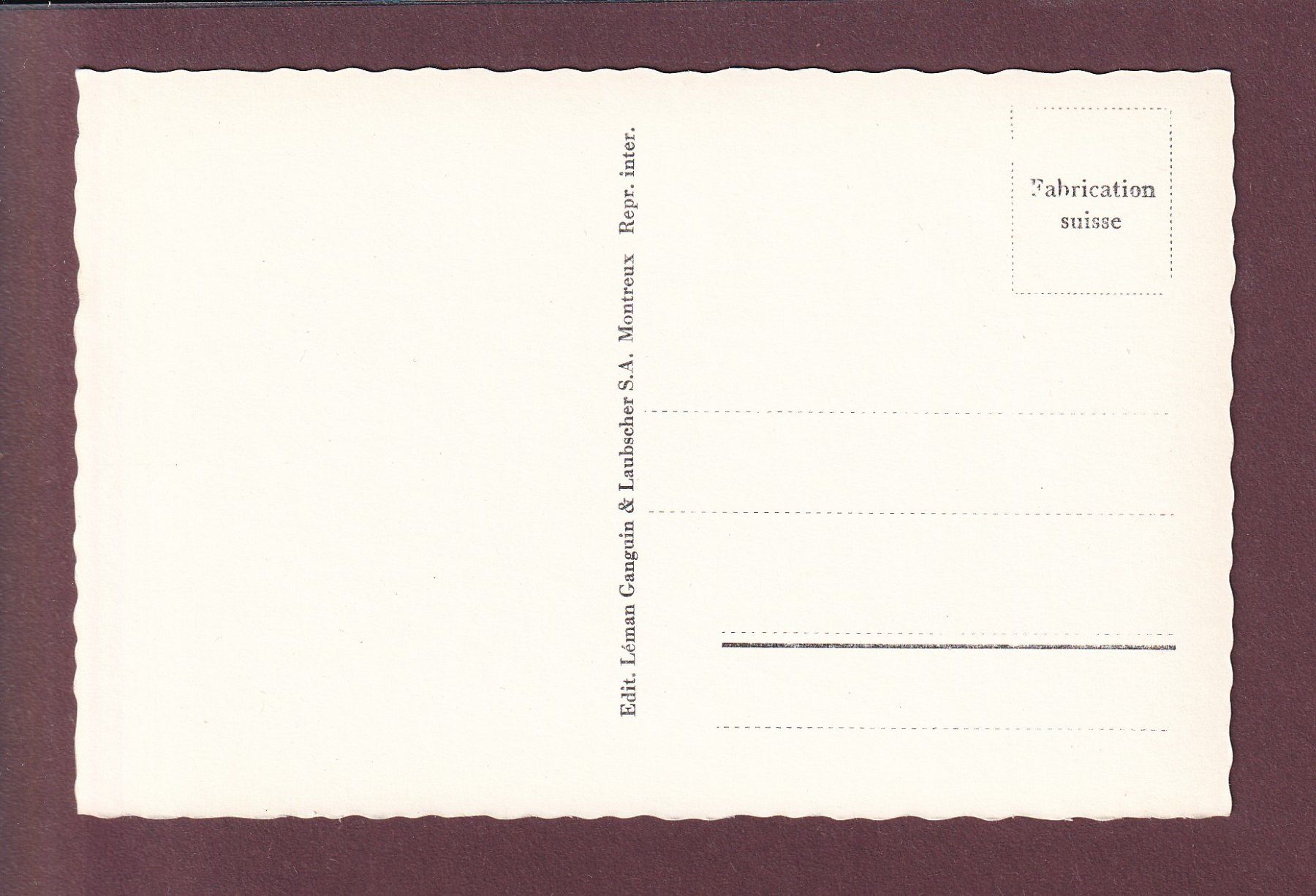 Cartoline postali: CAUX - GLION - Dents du Midi – Usato da Pully venduto da nicecards 1
