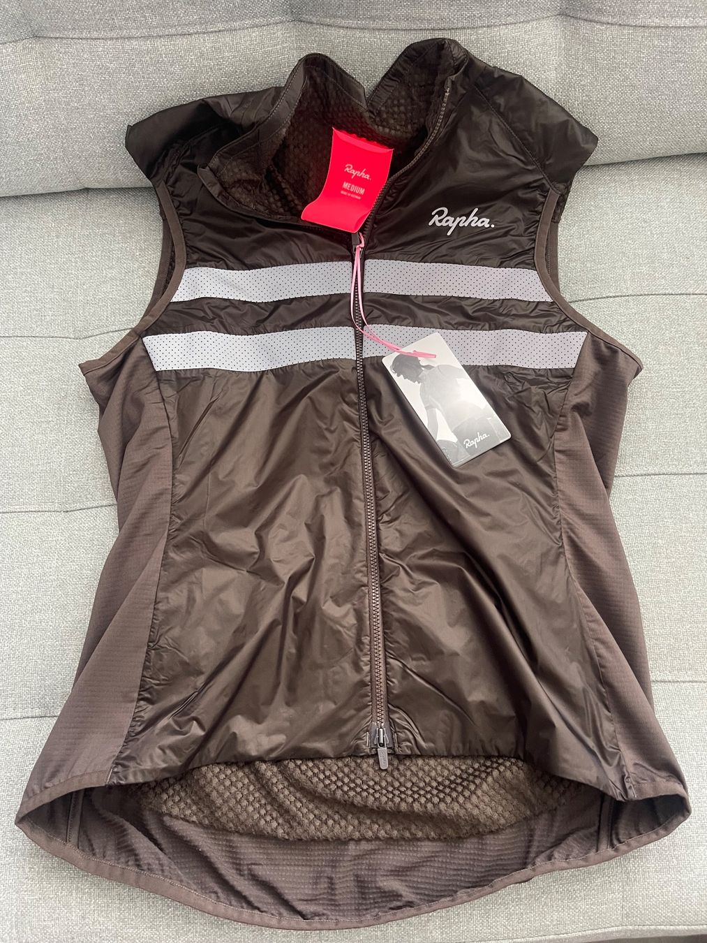 Rapha Gilets & Westen: Rapha Damen Weste braun Grösse M mit Etikett – Neu (gemäss Beschreibung) aus Cham von pri_9ktk