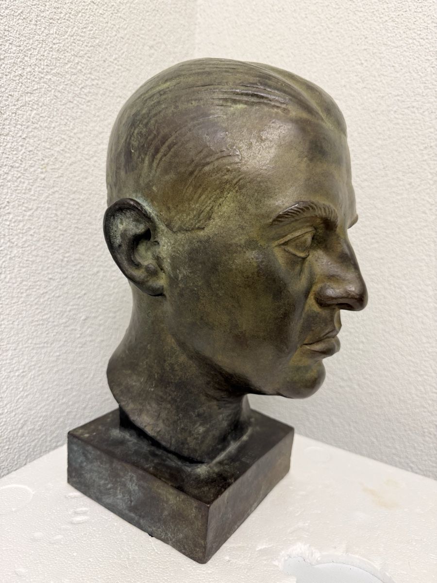 Skulpturen & Statuen: Bronzebüste - Büste Bronze Bronze Figur – Gebraucht aus Goldach von Messerguru 2