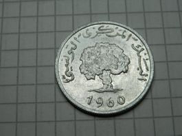 Tunesien 2 Millim, 1960