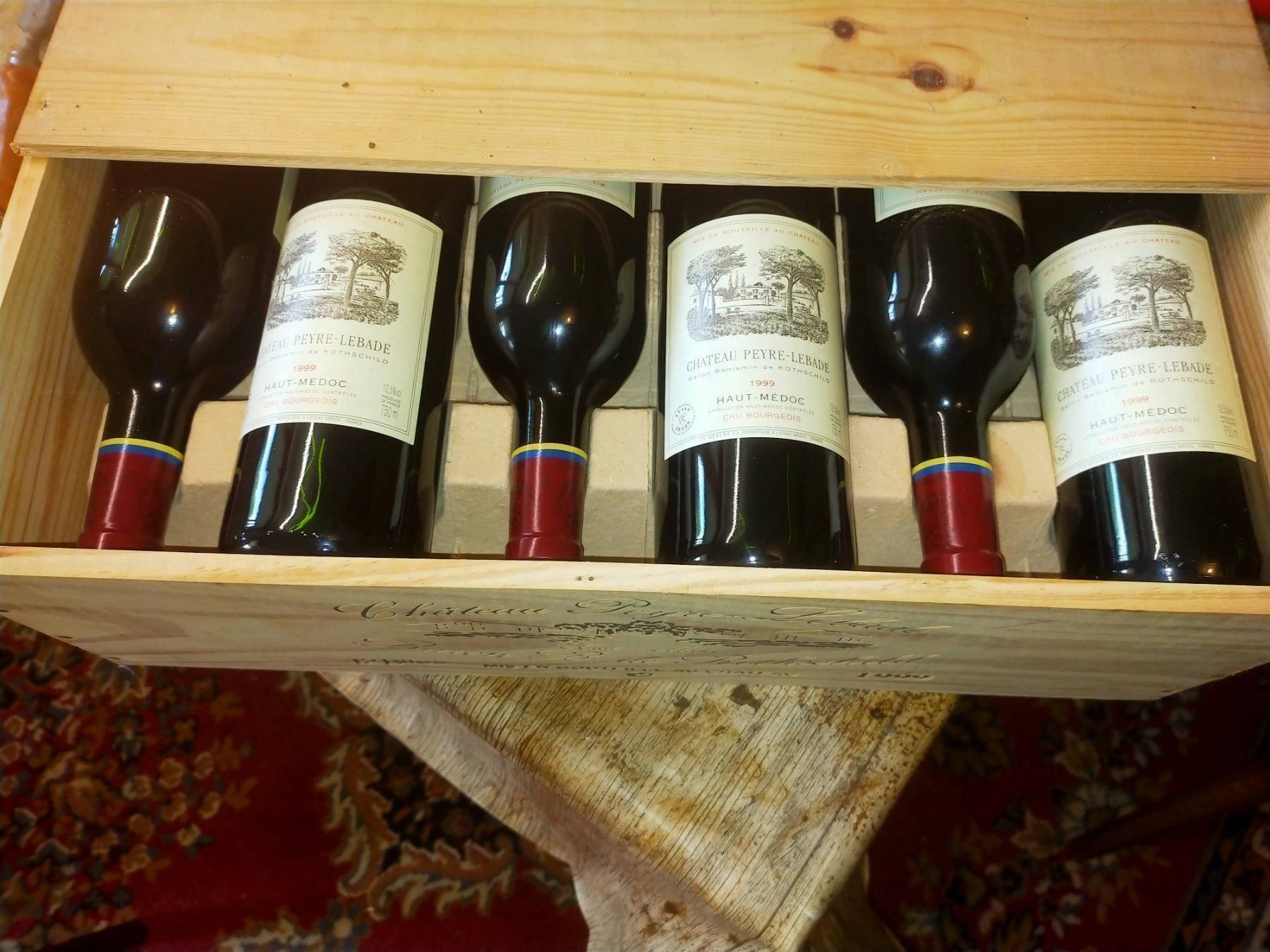 Vino: CHATEAU PEYRE LEBADE BARON DE ROTHSCHILD – Nuovo e nell'imballaggio originale da Ennetmoos venduto da brunhildenb 3