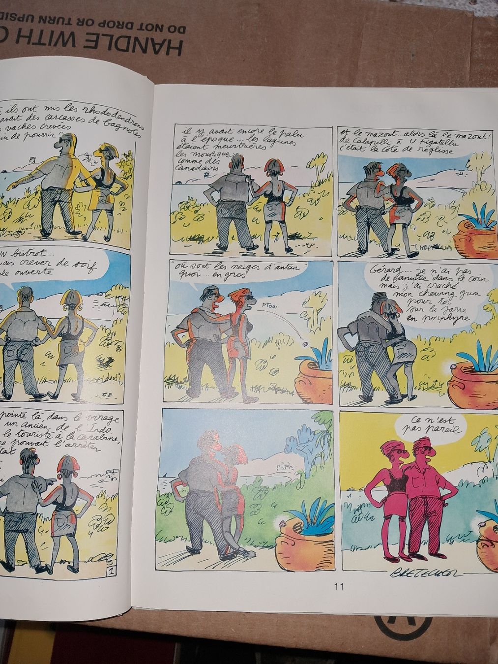 Fumetti: Bd Tourista de Claire Bretécher – Usato da Le locle venduto da juliensaran 2