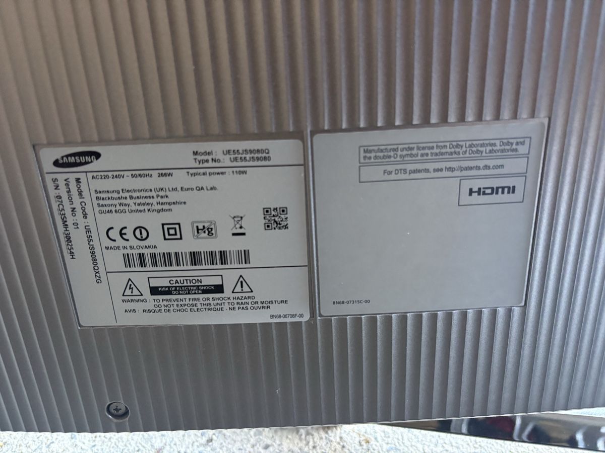 Appareils TV: Samsung TV – D'occasion à Unterentfelden par jalu.04 1