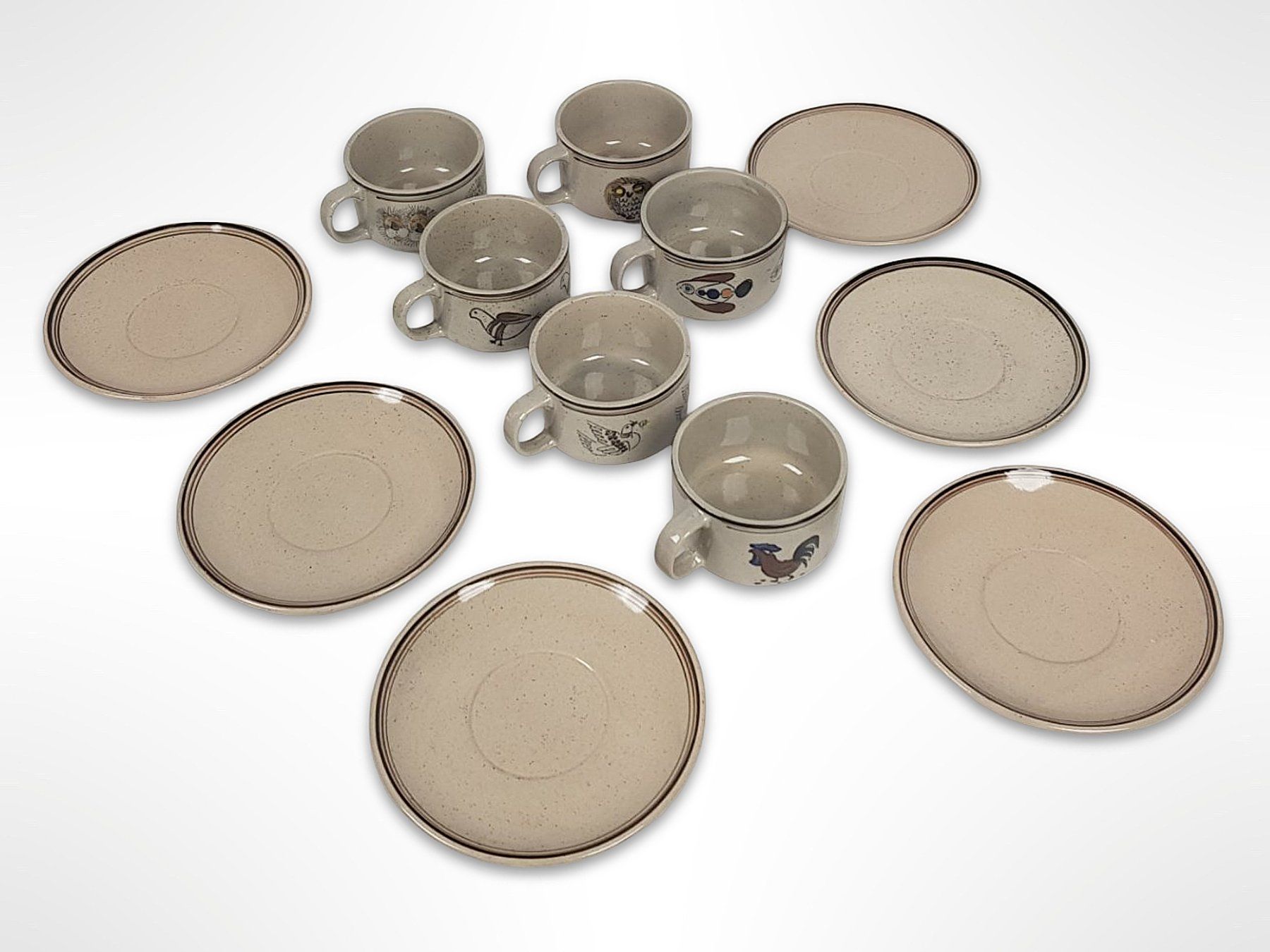 Set di piatti: Suppentassen-Set 6-teilig – Usato da Suhr venduto da Restwert_Suhr