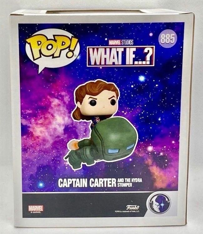 Funko マーベル ホワット イフ? キャプテン・カーター＆ヒドラ・ストンパー Amazon.com: Funko POP Marvel: What If? - Captain Carter