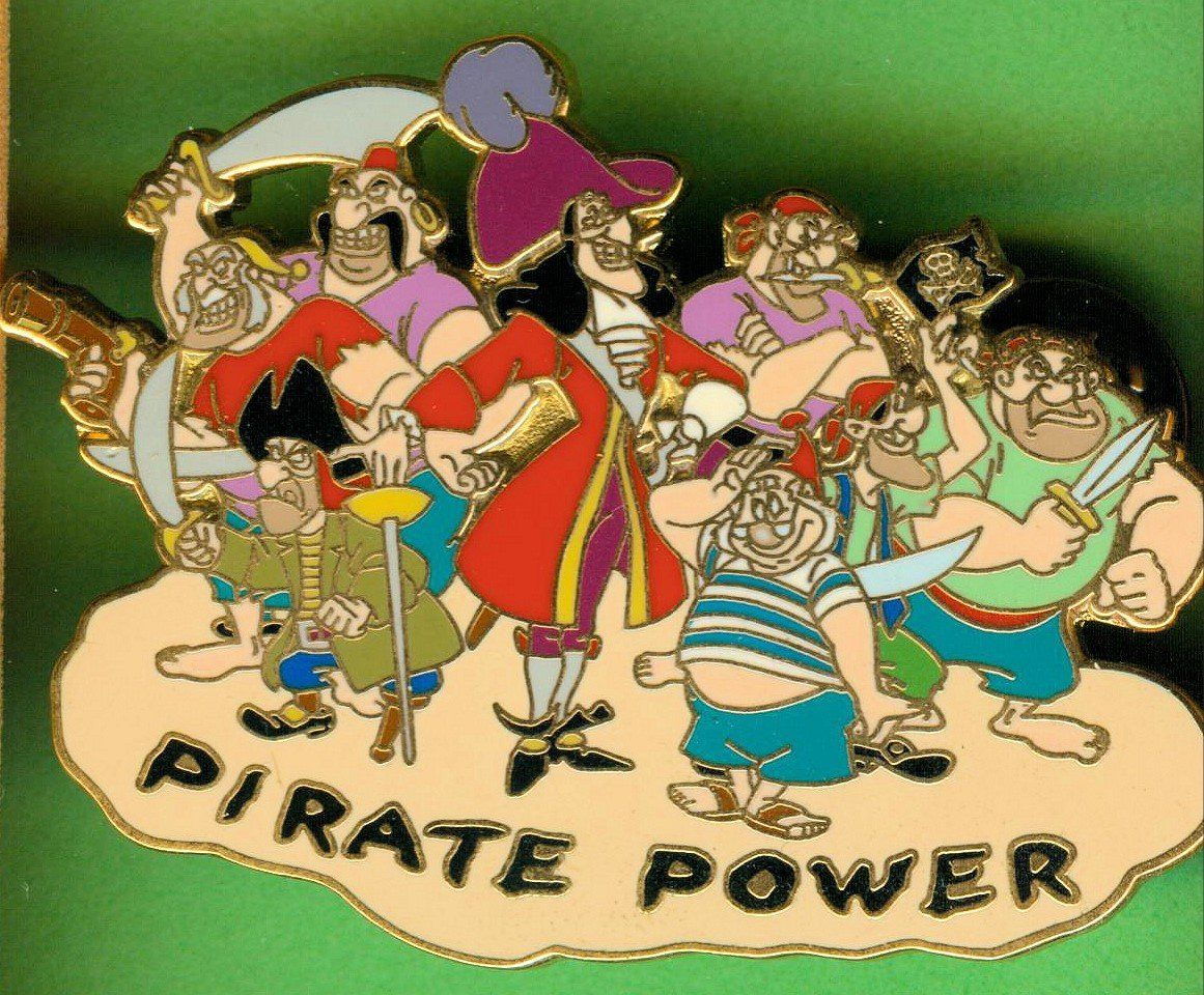 Placchette & Badge: Disney   PIRATE POWER – Usato da Winterthur venduto da Sammleroase