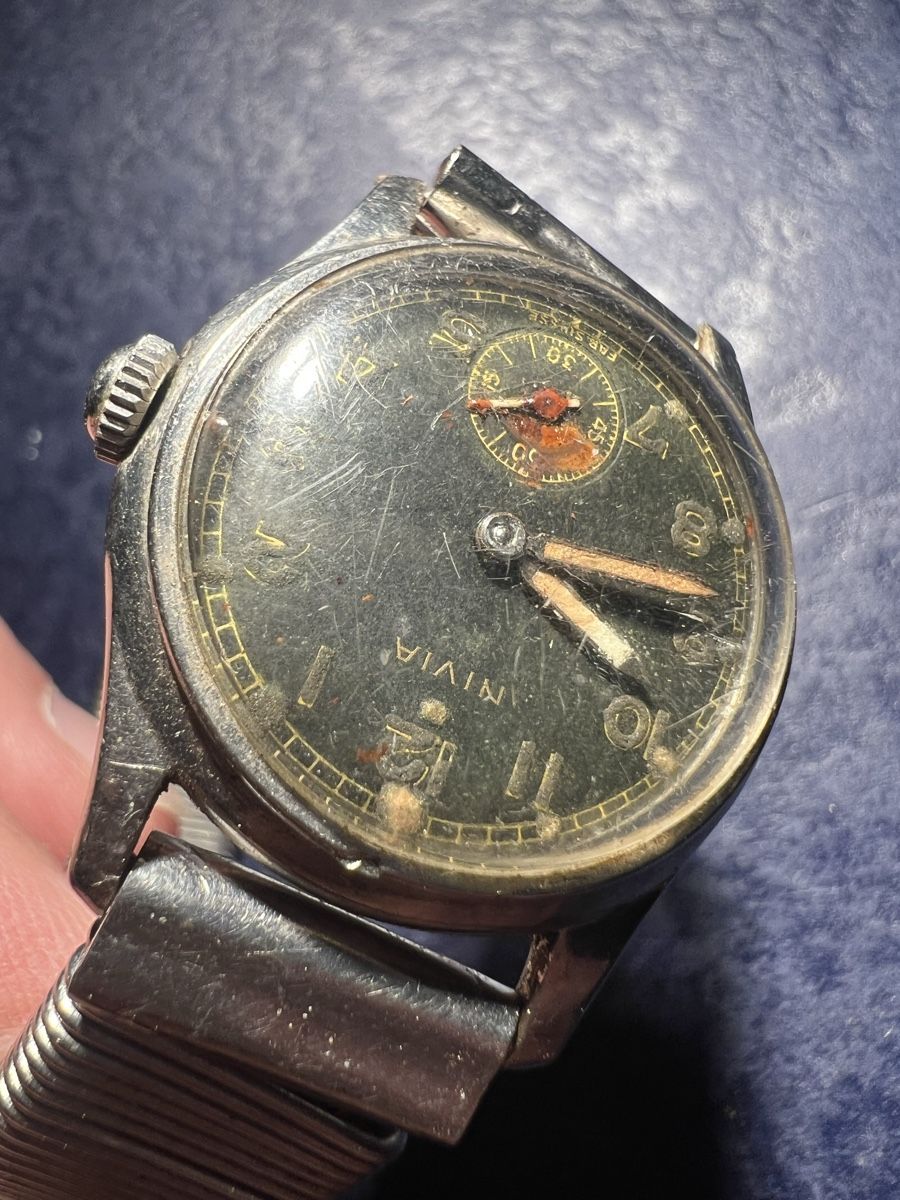Montres: Nivia Uhr ca. 1940 – D'occasion à Laufen par groove60 5