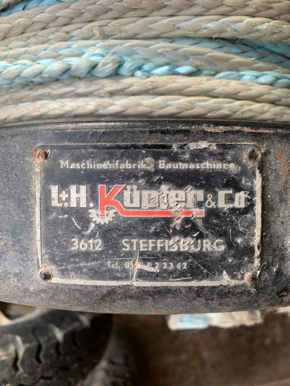 Altro per stoccaggio & trasporto: Seilwinde L+H. Küpfer & Co. Steffisburg – Usato da Stalden (Sarnen) venduto da 3598 1