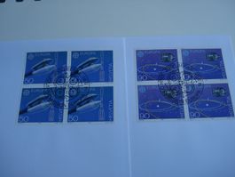 Satz Europa 2003, Kosmos, FDC Satz+ 4erblock, 3 Belege