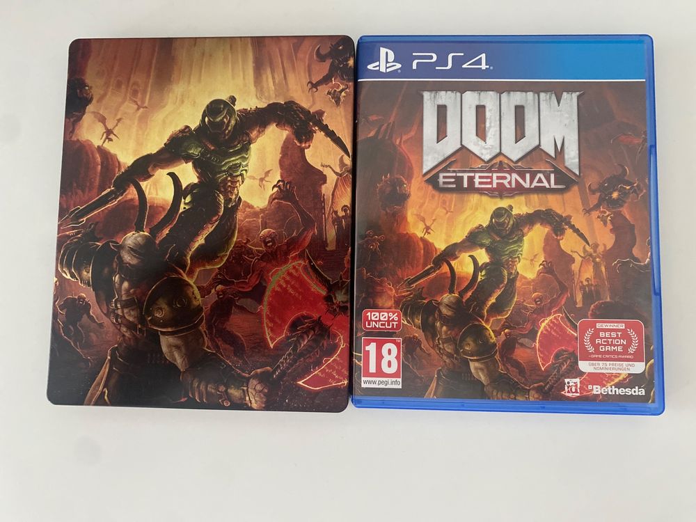 Doom Eternal: Steelbook Edition- PS4/PS5 | Kaufen auf Ricardo