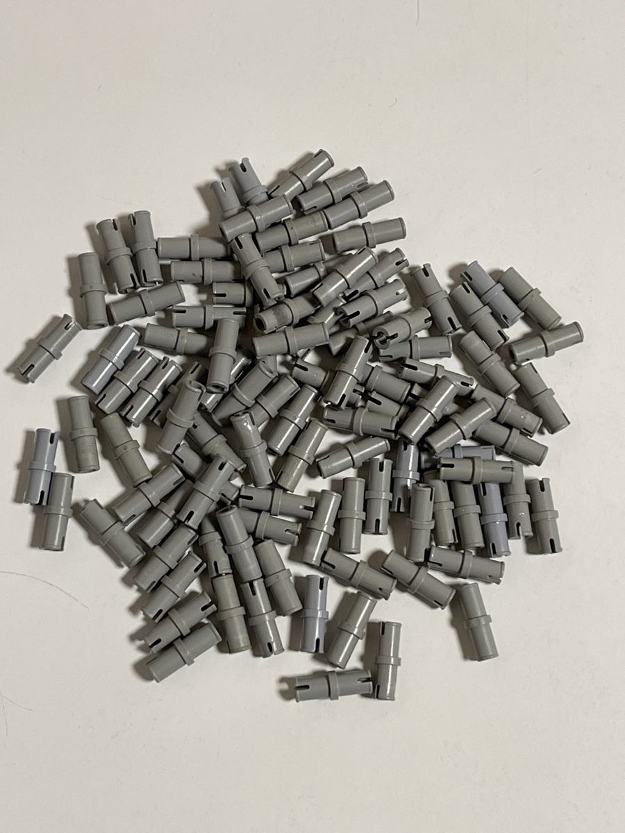 Lego Spielzeuge: Lego - 100 Graue Technik Verbinder – Gebraucht aus Gelterkinden von cobra0110