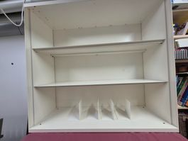 Lista LO Regal weiss mit Einlegeböden gebraucht Zustand gut