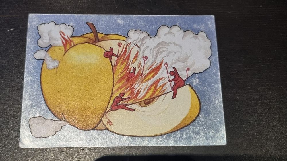 Panini sticker 1987 Pomme en feu Rare et collector (D #39 occasion) à