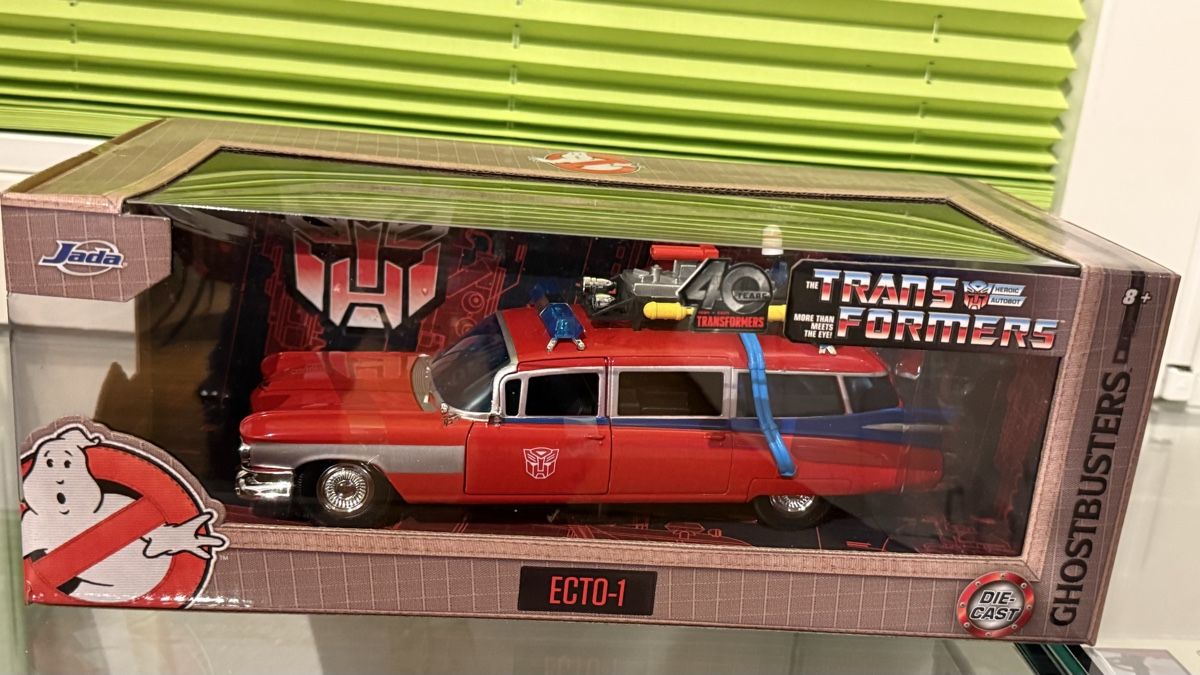 Jada Toys Modellautos: Transformers Ghostbusters Ecto-1 1:24 – Neu und originalverpackt aus Basel von Zomeg