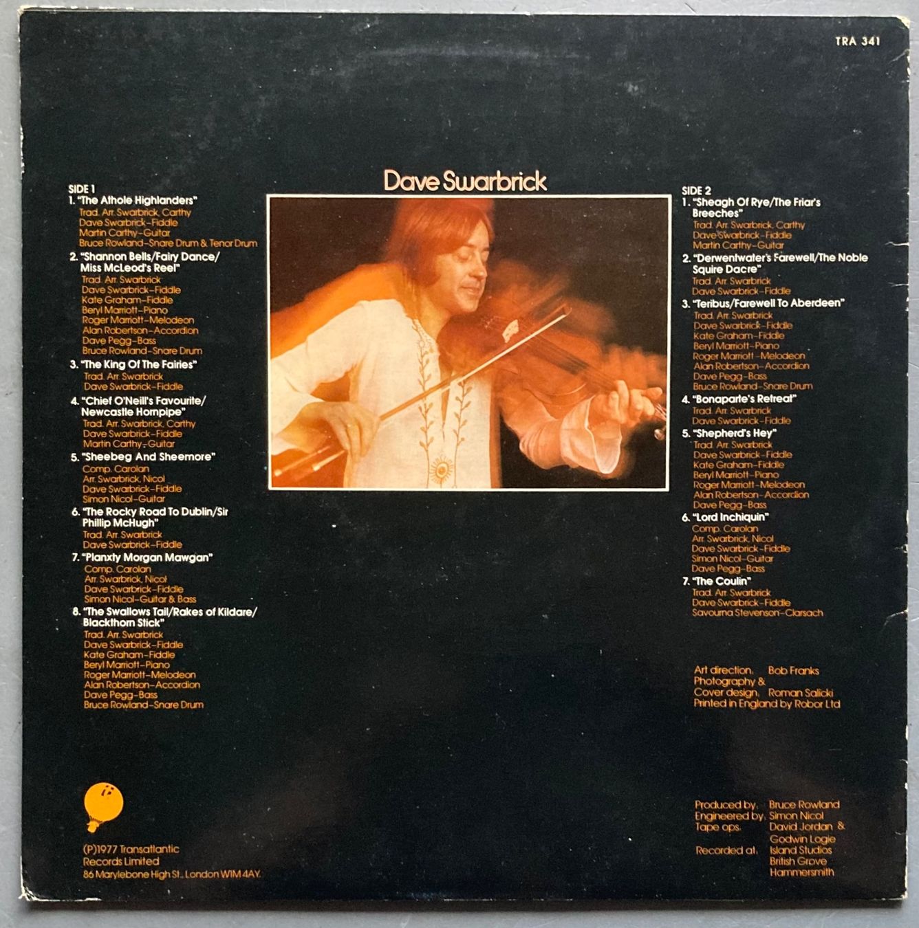 Vinyles: DAVE SWARBRICK - SWARBRICK 2 – D'occasion à Poliez-Pittet par Newtown-Records 1