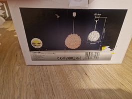 Hängelampe weiss, neuwertig, Durchmesser 40 cm!