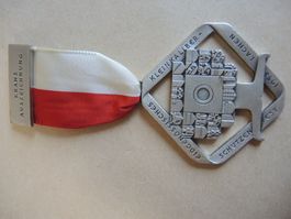 1953 Schweiz Schützenfest  Medaille Kranz Auszeichnung