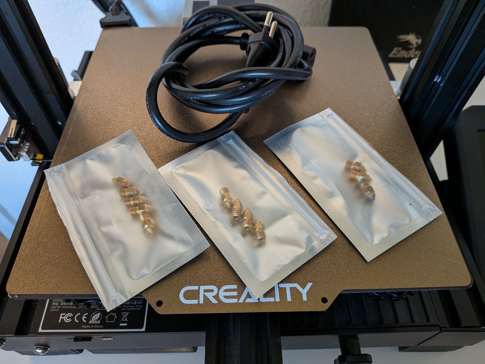 Creality Imprimante 3D: Creality Ender 3 v2 BL Touch – D'occasion à Worblaufen par Ssjaeggi 1