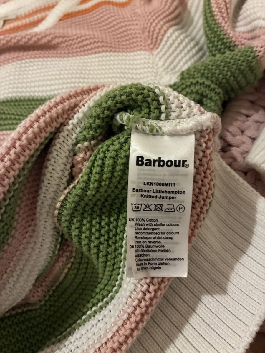 Barbour Maglioni & Felpe: Barbour sehr schöner Baumwoll-Strickpullover - ein Must-have – Nuovo (secondo la descrizione) da Zürich venduto da alfi_2009 2