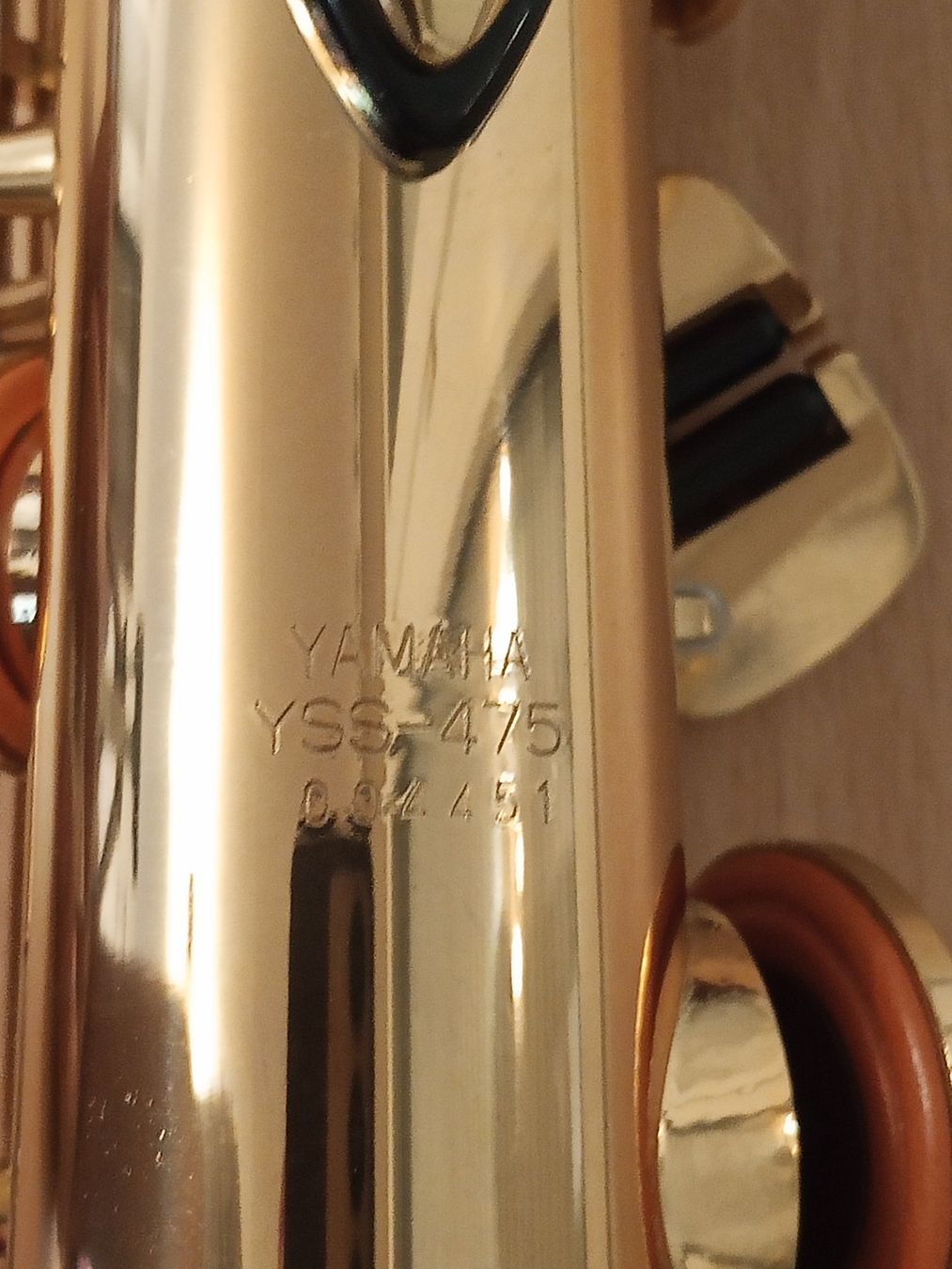 Yamaha Strumenti musicali: Saxophon Yamaha YSS_475 Sopran, Original – Usato da Allschwil venduto da B_M_W 1