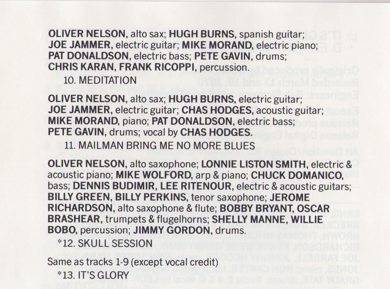 CDs: OLIVER NELSON - BLACK, BROWN AND BEAUTIFUL – Gebraucht aus Lausanne von sbar224 3