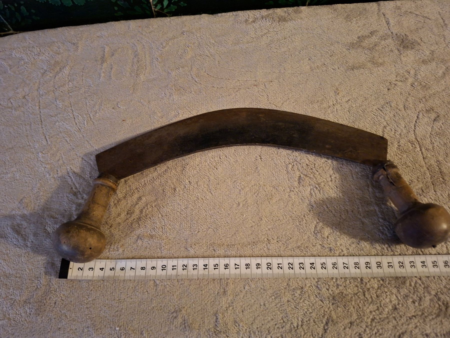 Posate: Antikes Wiegemesser mit Holzgriff – Usato da Otelfingen venduto da silver-moon 2