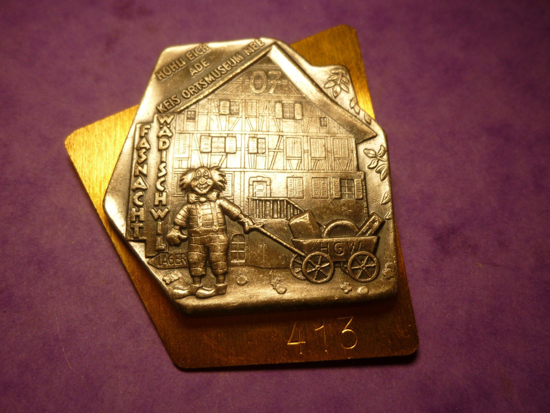 Plaquettes & Badges: WÄDENSWIL 2007 GOLD – D'occasion à Ried (Muotathal) par Mandarin02