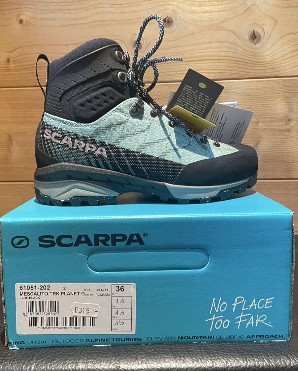Scarpa Damenschuhe: Mescalito TRK Planet GTX – Neu und originalverpackt aus Oberiberg von buessli75