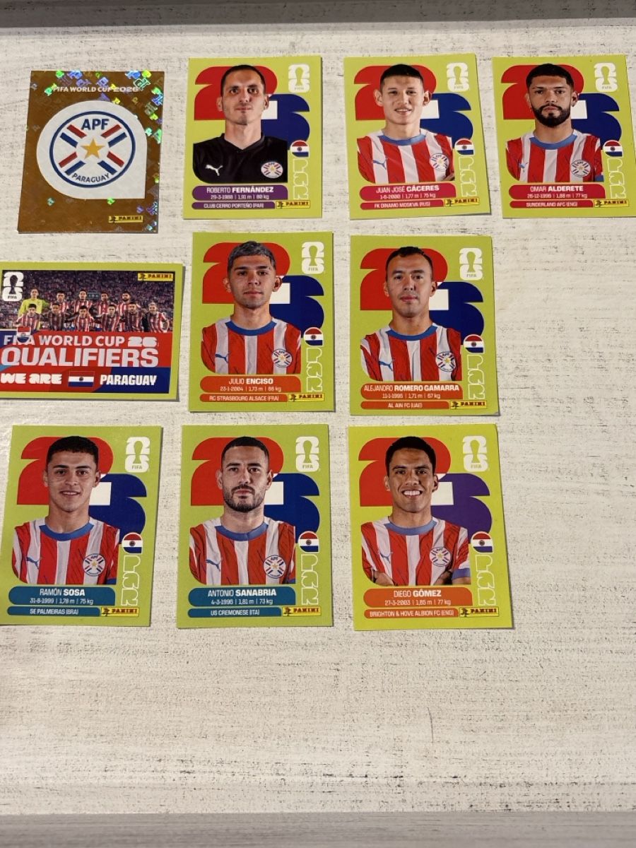 Panini Cartes à collectionner: Panini foot 2026 Équipe PAR – Neuf (Voir description) à Ste-Croix par choupy60